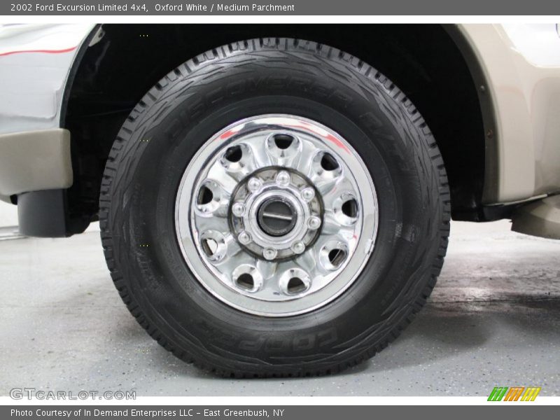 Oxford White / Medium Parchment 2002 Ford Excursion Limited 4x4