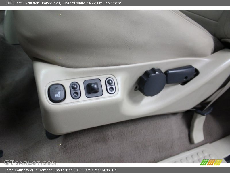 Oxford White / Medium Parchment 2002 Ford Excursion Limited 4x4