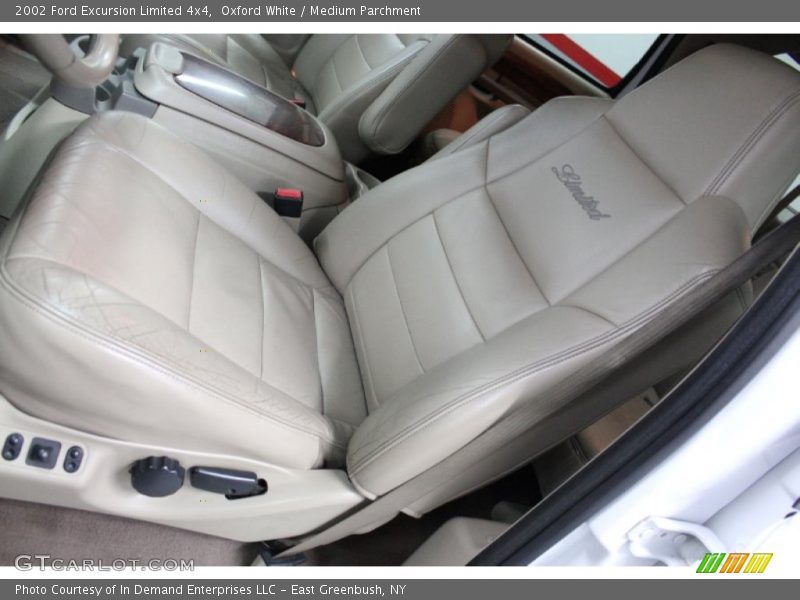 Oxford White / Medium Parchment 2002 Ford Excursion Limited 4x4