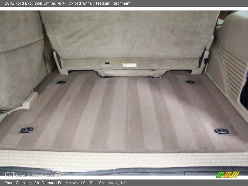 Oxford White / Medium Parchment 2002 Ford Excursion Limited 4x4
