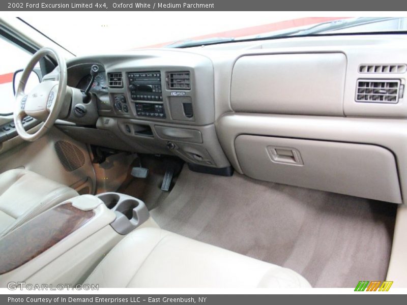 Oxford White / Medium Parchment 2002 Ford Excursion Limited 4x4