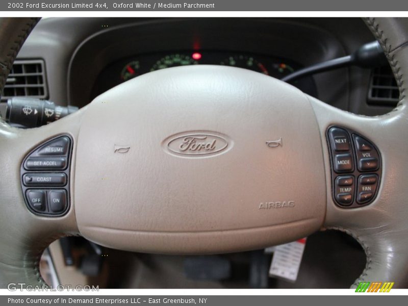 Controls of 2002 Excursion Limited 4x4