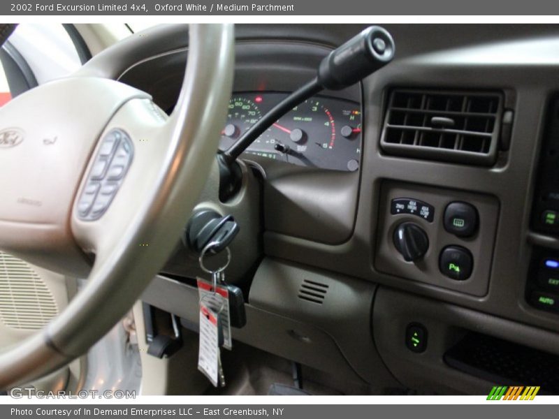 Oxford White / Medium Parchment 2002 Ford Excursion Limited 4x4