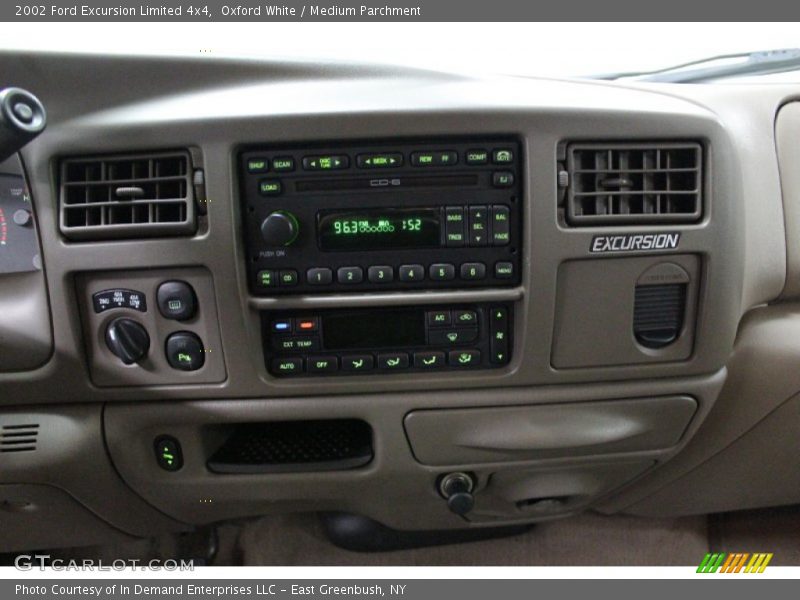 Oxford White / Medium Parchment 2002 Ford Excursion Limited 4x4