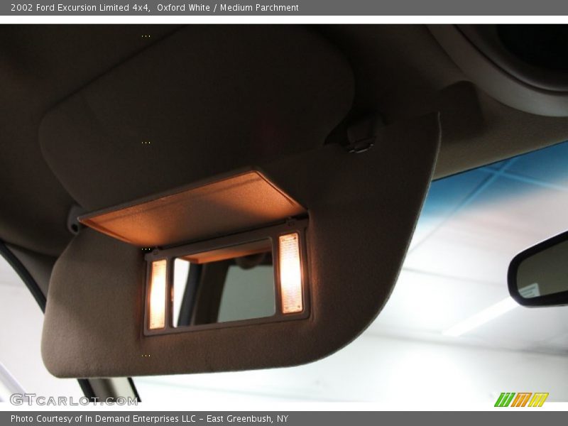 Oxford White / Medium Parchment 2002 Ford Excursion Limited 4x4