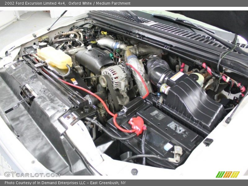 Oxford White / Medium Parchment 2002 Ford Excursion Limited 4x4