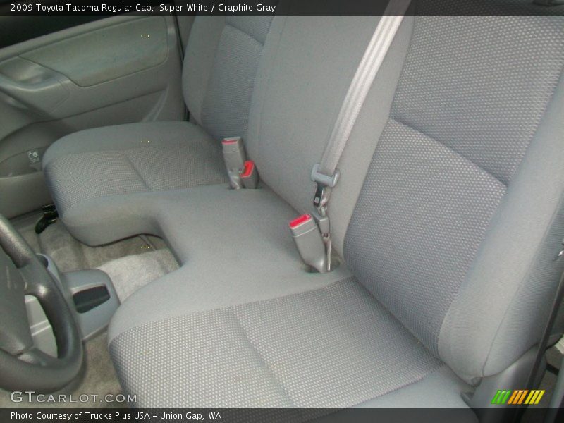 Super White / Graphite Gray 2009 Toyota Tacoma Regular Cab