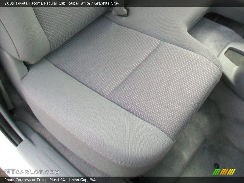 Super White / Graphite Gray 2009 Toyota Tacoma Regular Cab