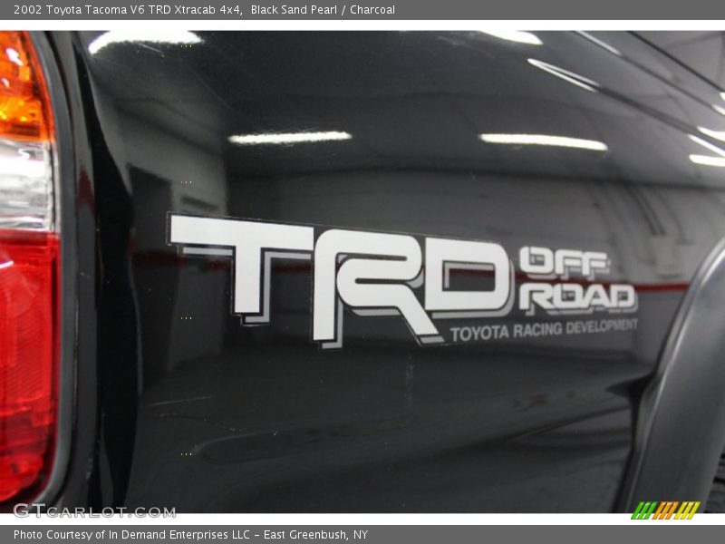 Black Sand Pearl / Charcoal 2002 Toyota Tacoma V6 TRD Xtracab 4x4