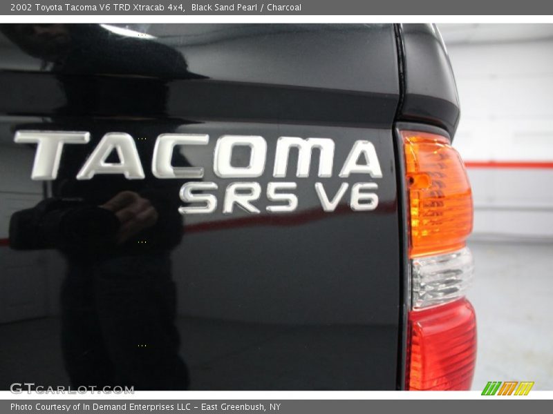 Black Sand Pearl / Charcoal 2002 Toyota Tacoma V6 TRD Xtracab 4x4