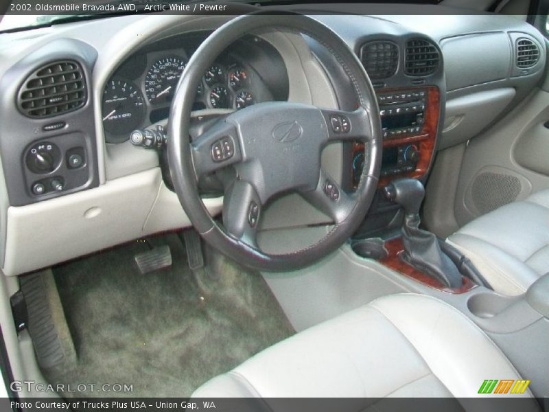 Arctic White / Pewter 2002 Oldsmobile Bravada AWD