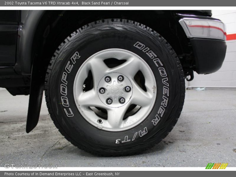 Black Sand Pearl / Charcoal 2002 Toyota Tacoma V6 TRD Xtracab 4x4