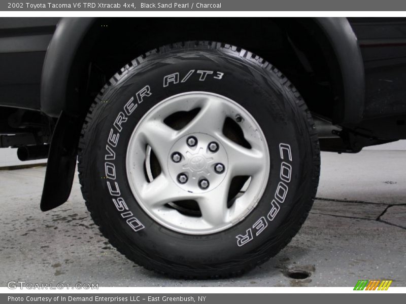 Black Sand Pearl / Charcoal 2002 Toyota Tacoma V6 TRD Xtracab 4x4