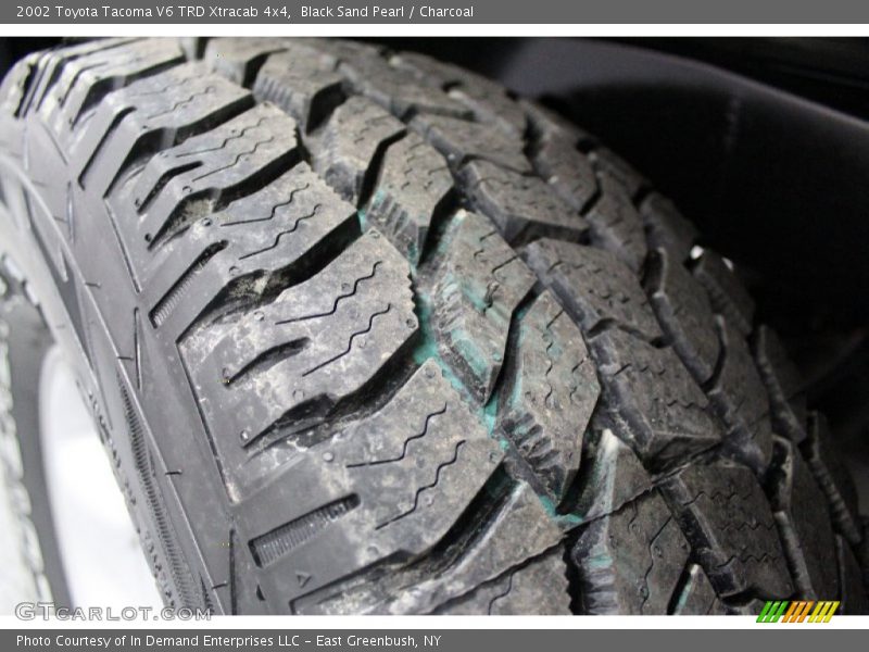 Black Sand Pearl / Charcoal 2002 Toyota Tacoma V6 TRD Xtracab 4x4