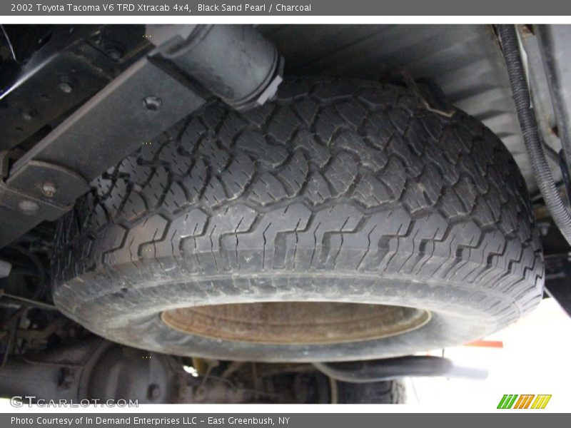 Black Sand Pearl / Charcoal 2002 Toyota Tacoma V6 TRD Xtracab 4x4