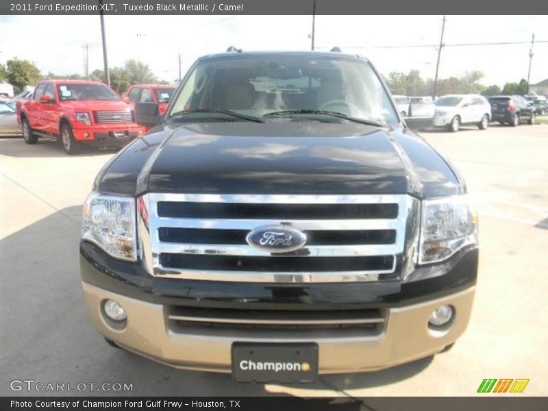 Tuxedo Black Metallic / Camel 2011 Ford Expedition XLT