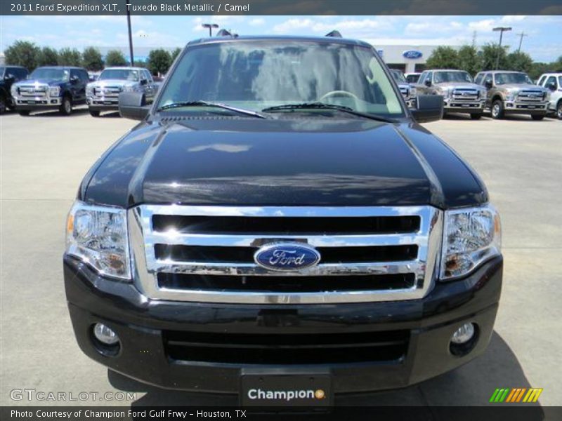 Tuxedo Black Metallic / Camel 2011 Ford Expedition XLT