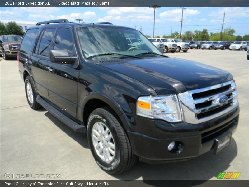 Tuxedo Black Metallic / Camel 2011 Ford Expedition XLT