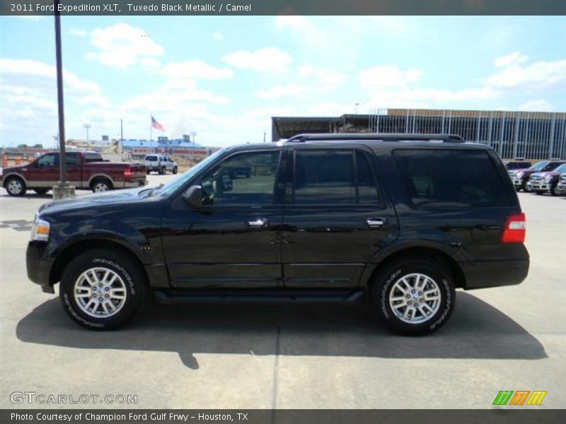 Tuxedo Black Metallic / Camel 2011 Ford Expedition XLT