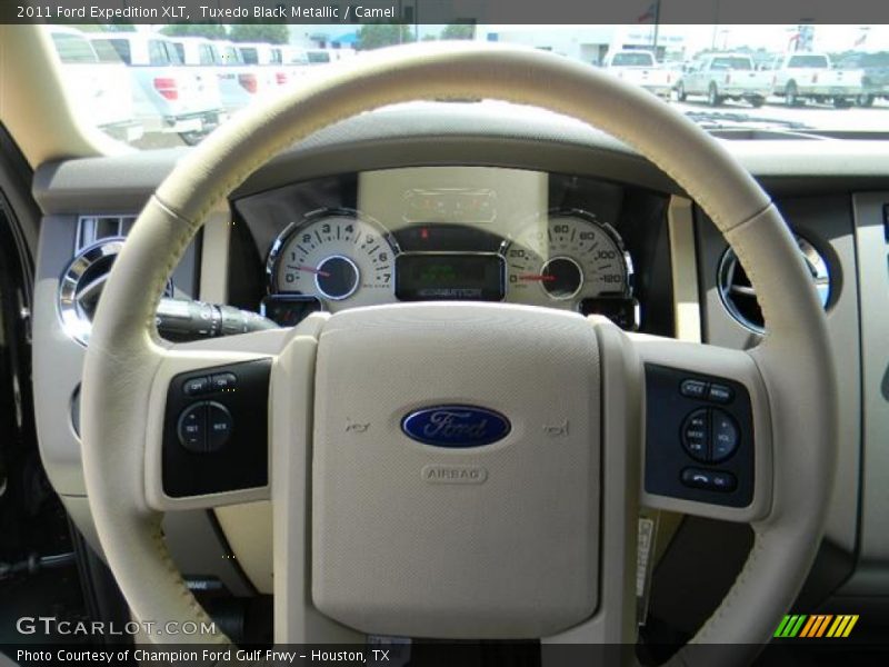Tuxedo Black Metallic / Camel 2011 Ford Expedition XLT