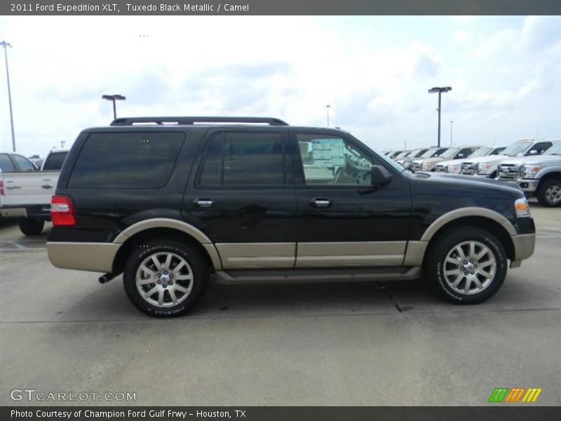 Tuxedo Black Metallic / Camel 2011 Ford Expedition XLT