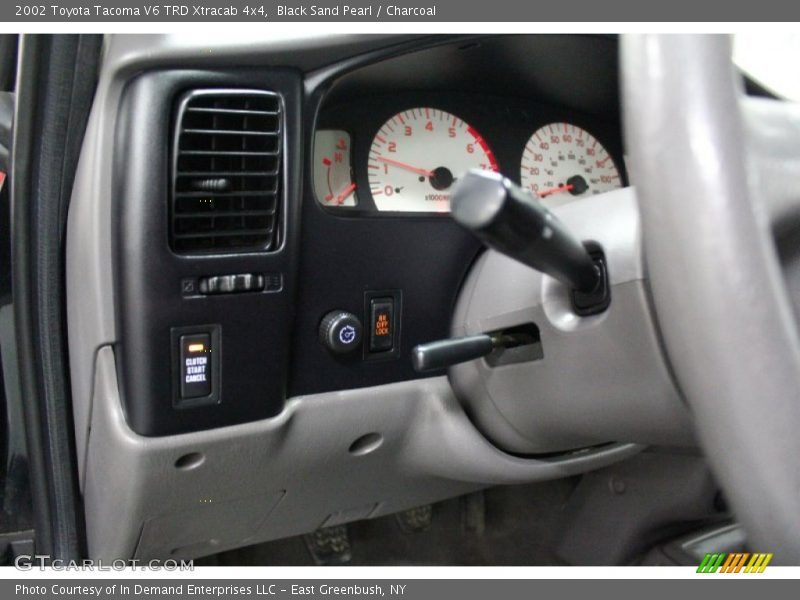 Black Sand Pearl / Charcoal 2002 Toyota Tacoma V6 TRD Xtracab 4x4