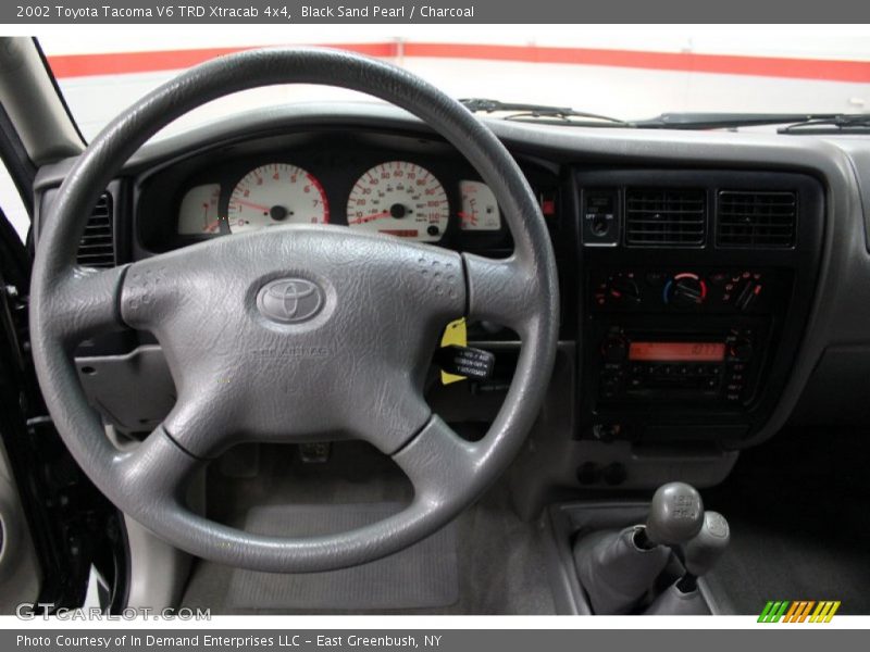 Black Sand Pearl / Charcoal 2002 Toyota Tacoma V6 TRD Xtracab 4x4