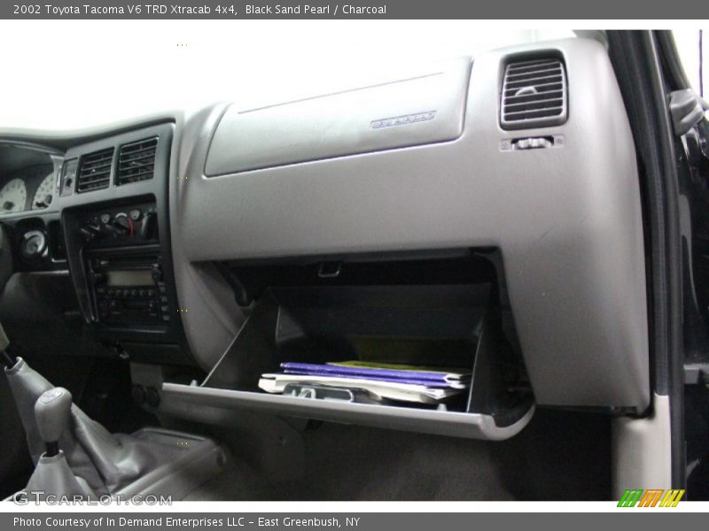 Black Sand Pearl / Charcoal 2002 Toyota Tacoma V6 TRD Xtracab 4x4