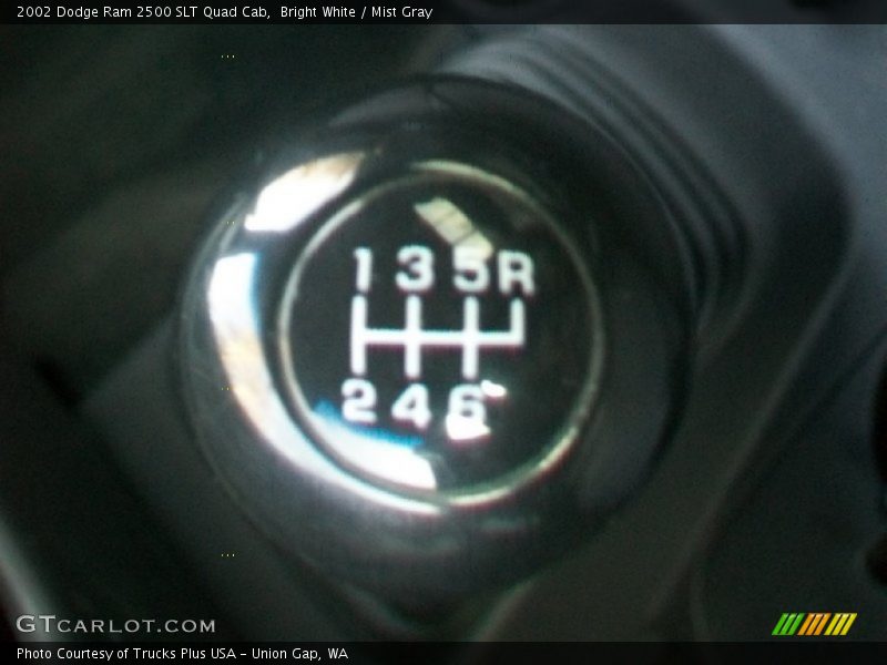  2002 Ram 2500 SLT Quad Cab 6 Speed Manual Shifter