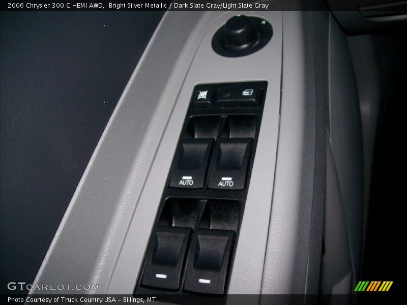 Bright Silver Metallic / Dark Slate Gray/Light Slate Gray 2006 Chrysler 300 C HEMI AWD