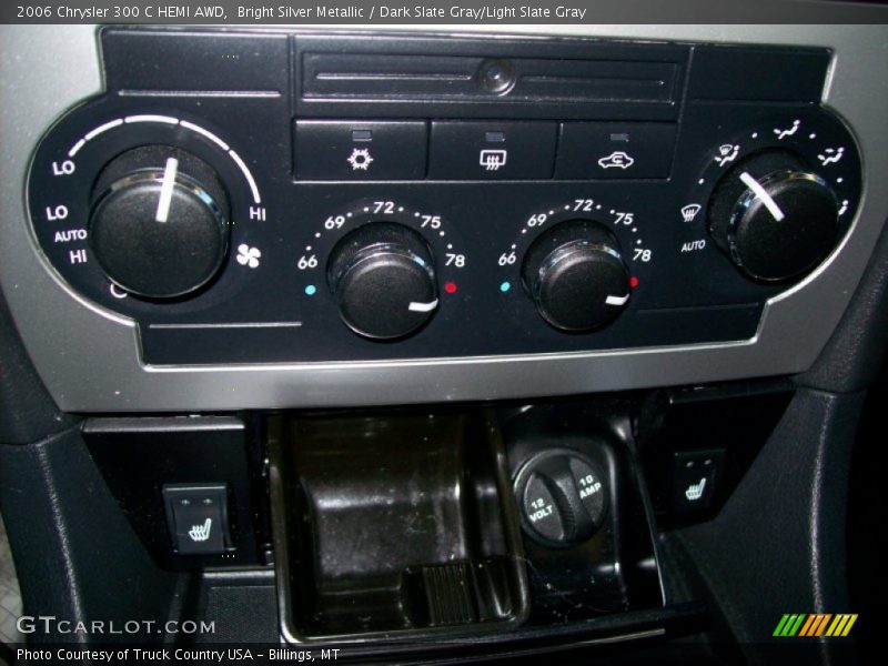 Bright Silver Metallic / Dark Slate Gray/Light Slate Gray 2006 Chrysler 300 C HEMI AWD