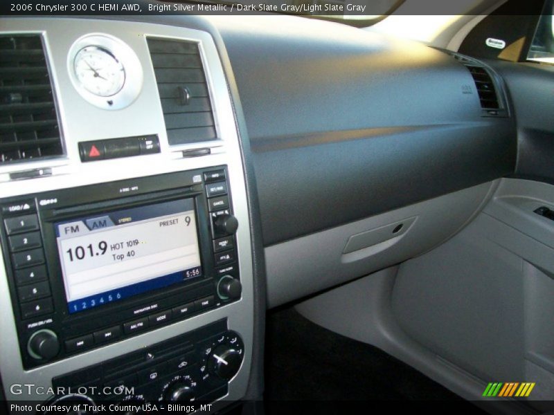 Bright Silver Metallic / Dark Slate Gray/Light Slate Gray 2006 Chrysler 300 C HEMI AWD