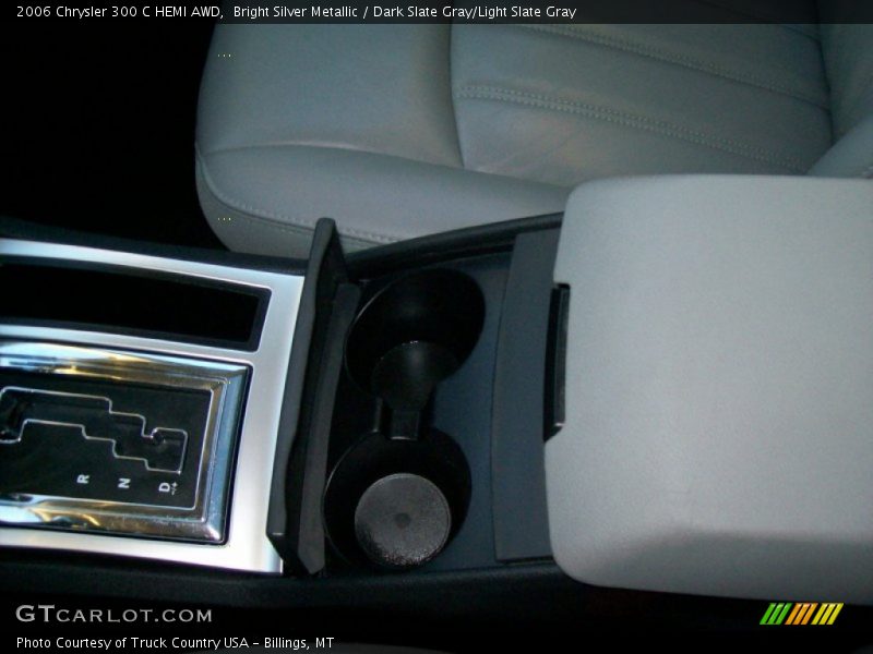 Bright Silver Metallic / Dark Slate Gray/Light Slate Gray 2006 Chrysler 300 C HEMI AWD