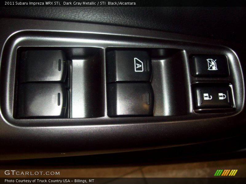 Dark Gray Metallic / STI  Black/Alcantara 2011 Subaru Impreza WRX STi