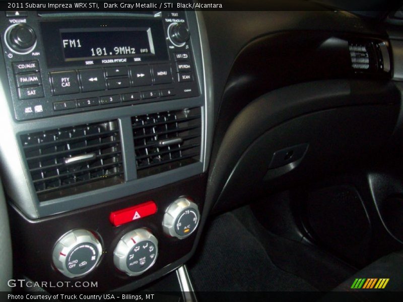 Dark Gray Metallic / STI  Black/Alcantara 2011 Subaru Impreza WRX STi