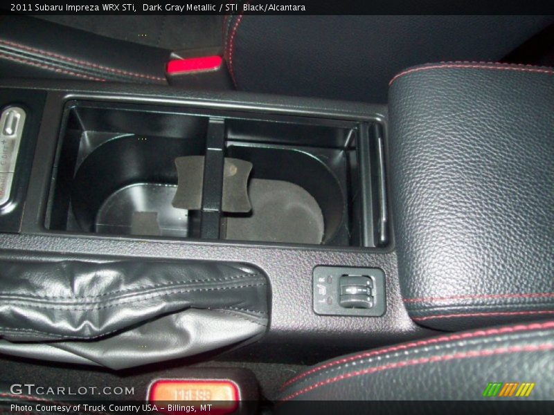 Dark Gray Metallic / STI  Black/Alcantara 2011 Subaru Impreza WRX STi