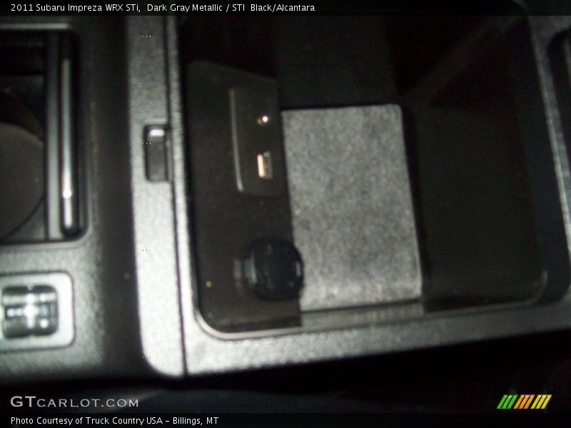 Dark Gray Metallic / STI  Black/Alcantara 2011 Subaru Impreza WRX STi