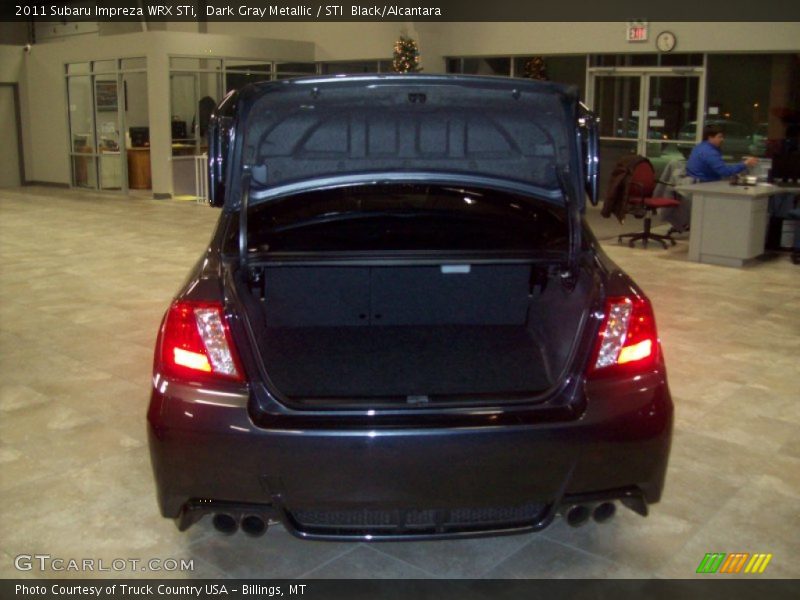 Dark Gray Metallic / STI  Black/Alcantara 2011 Subaru Impreza WRX STi