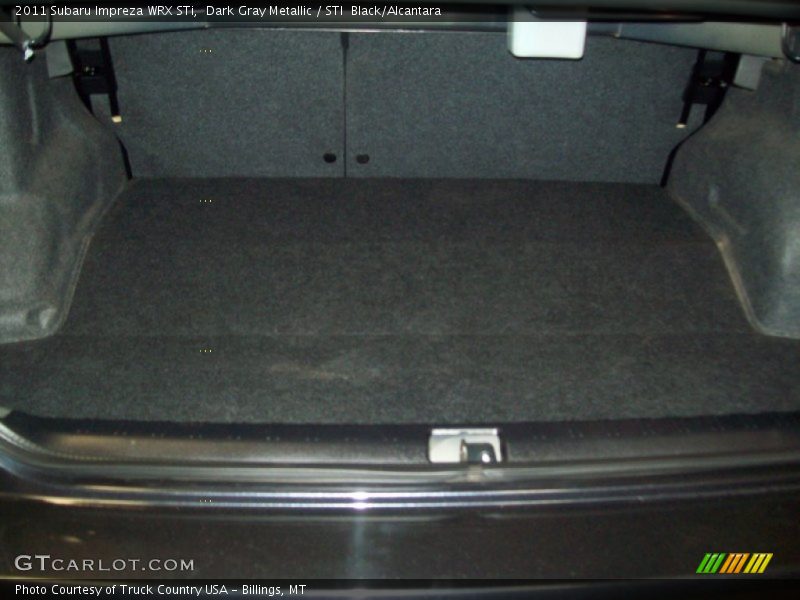 Dark Gray Metallic / STI  Black/Alcantara 2011 Subaru Impreza WRX STi