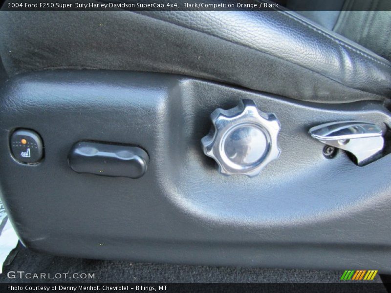 Black/Competition Orange / Black 2004 Ford F250 Super Duty Harley Davidson SuperCab 4x4