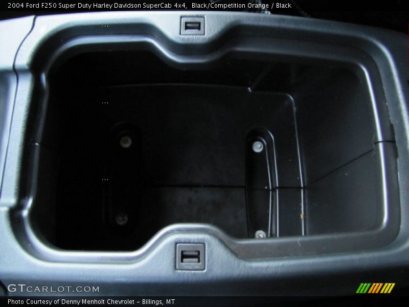 Black/Competition Orange / Black 2004 Ford F250 Super Duty Harley Davidson SuperCab 4x4