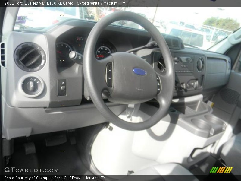 Oxford White / Medium Flint 2011 Ford E Series Van E150 XL Cargo