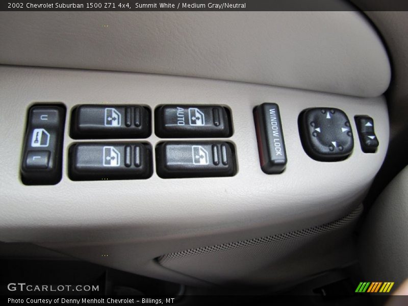 Summit White / Medium Gray/Neutral 2002 Chevrolet Suburban 1500 Z71 4x4