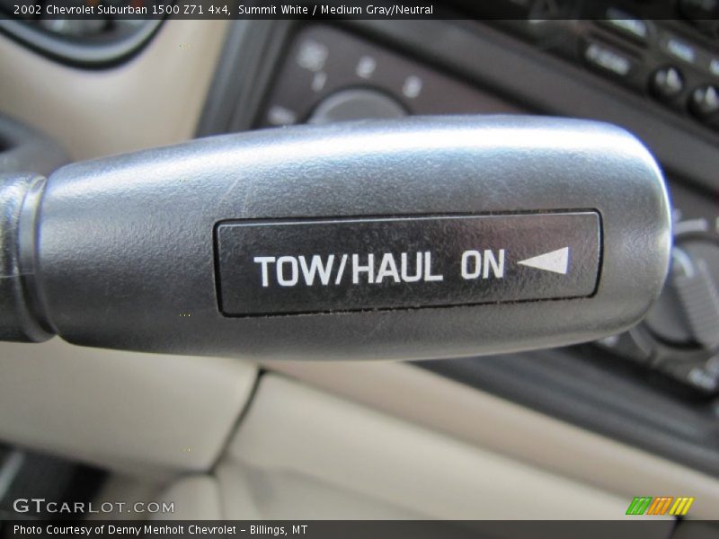Summit White / Medium Gray/Neutral 2002 Chevrolet Suburban 1500 Z71 4x4