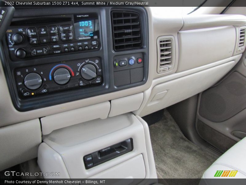 Summit White / Medium Gray/Neutral 2002 Chevrolet Suburban 1500 Z71 4x4