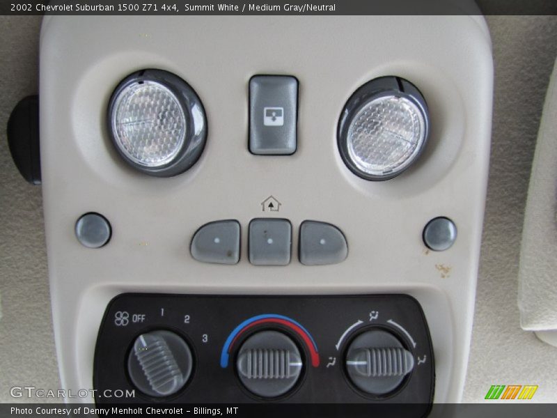 Summit White / Medium Gray/Neutral 2002 Chevrolet Suburban 1500 Z71 4x4