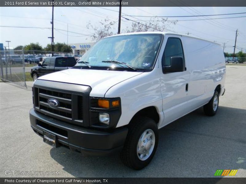 Oxford White / Medium Flint 2011 Ford E Series Van E150 XL Cargo