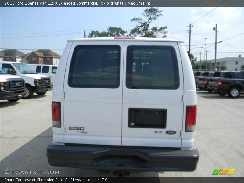 Oxford White / Medium Flint 2011 Ford E Series Van E150 Extended Commercial