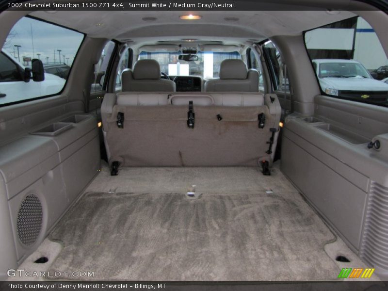Summit White / Medium Gray/Neutral 2002 Chevrolet Suburban 1500 Z71 4x4