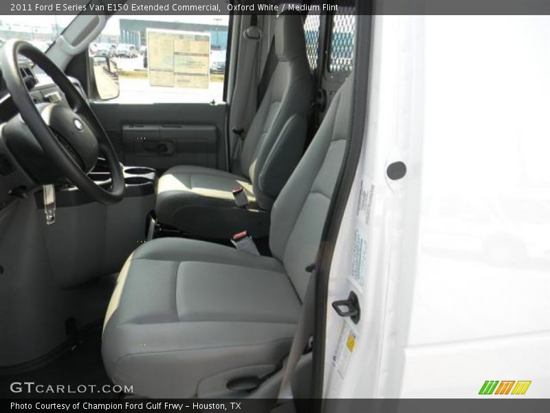Oxford White / Medium Flint 2011 Ford E Series Van E150 Extended Commercial